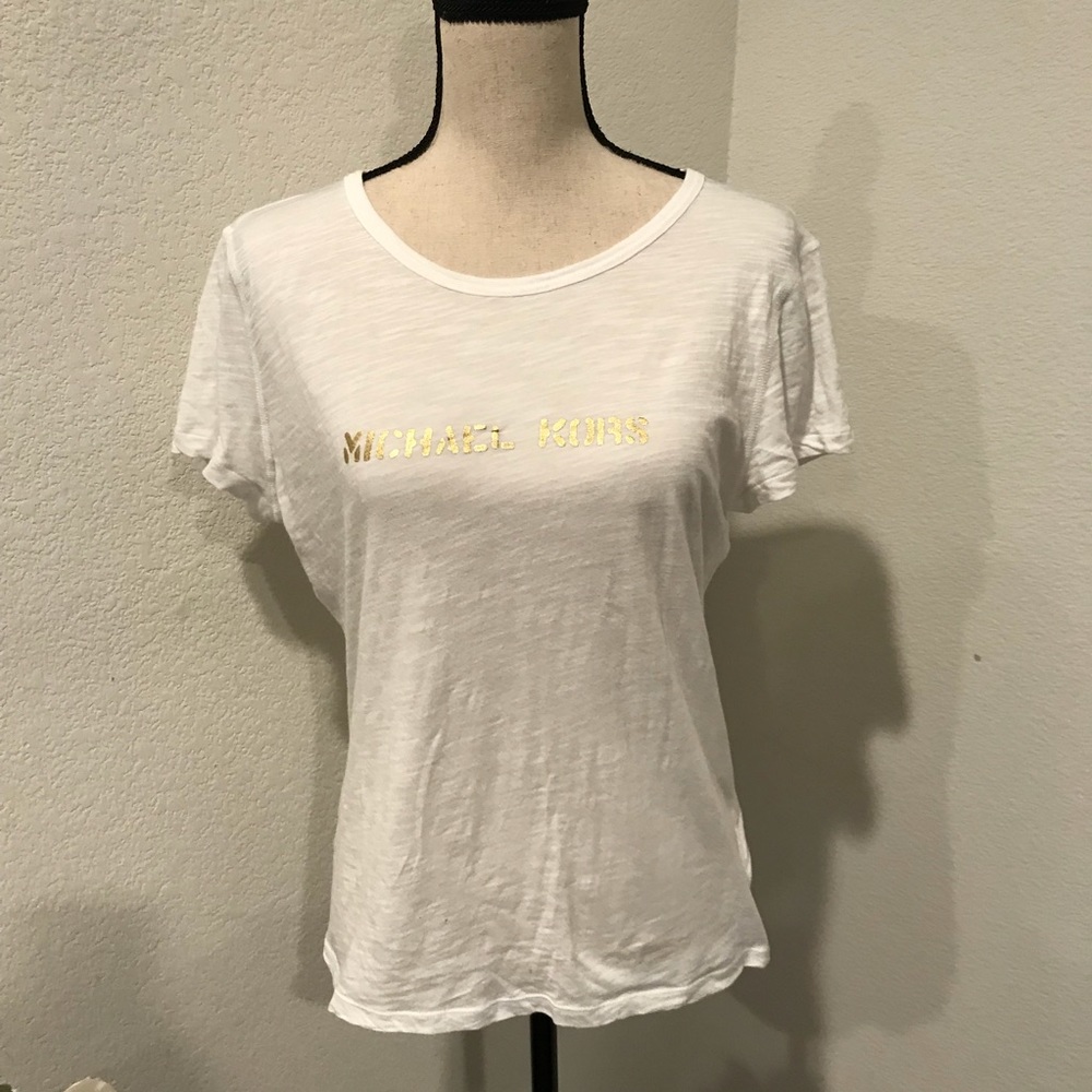 Michael Kors White Women’s Top Size L